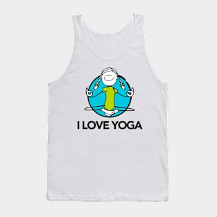 I Love Yoga Tank Top